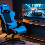 Home 2 게임용 홈시어터 세팅 - **Prompt 1: Immersive 4K Gaming Haven**
"A vibrant, dynamic shot of a young person, approximatel...